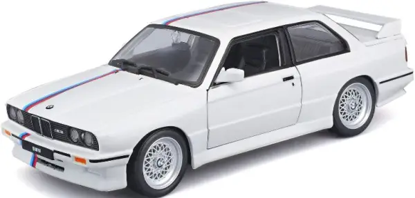 Bburago BMW M3 E30 1988 Alloy Model Car magBMaxRosatiWebeGraphicDesignsncdiMassimili_32112-140217-bur18-21100