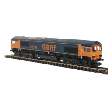 Graham Farish 371 377 Class 66 66701 in GB Railfreight